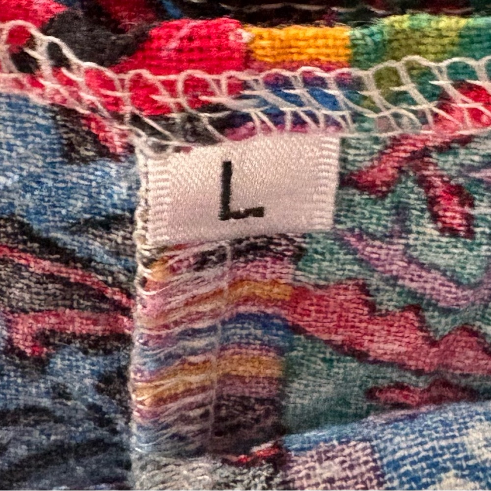 Boho Multicolor Patchwork Overalls - image 4